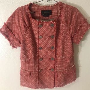 BCBG maxazria Tweed Jacket, Size M